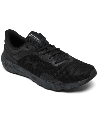 Shop Under Armour Charged Escape 4 Printed Running Sneakers From Finish Line In Black
