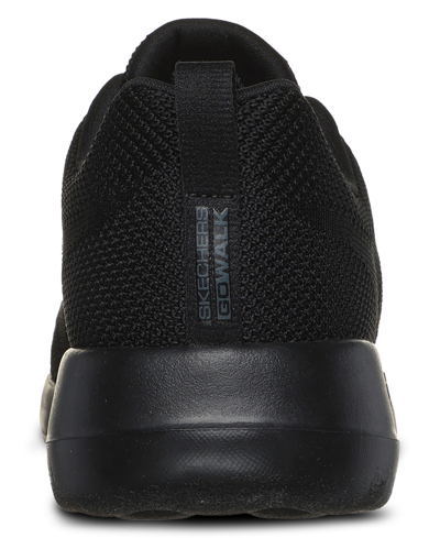 Skechers Women's Go Walk Joy Lace Walking Sneakers From Finish Line In Black