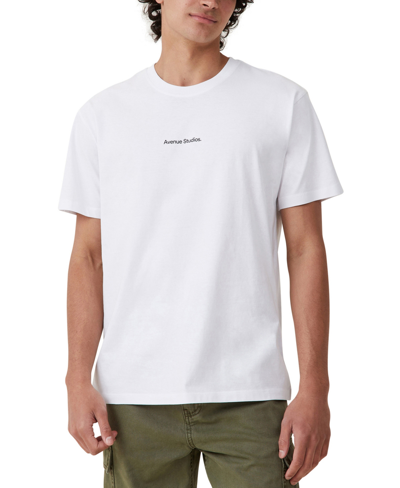 Shop Cotton On Men's Easy T-shirt In White,avenue Studios