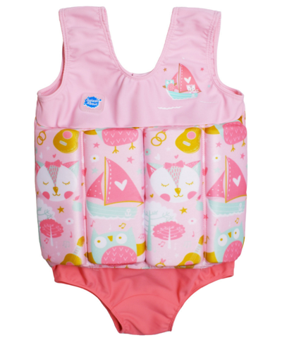 SPLASH ABOUT TODDLER GIRLS LEARN TO SWIM FLOATSUIT 