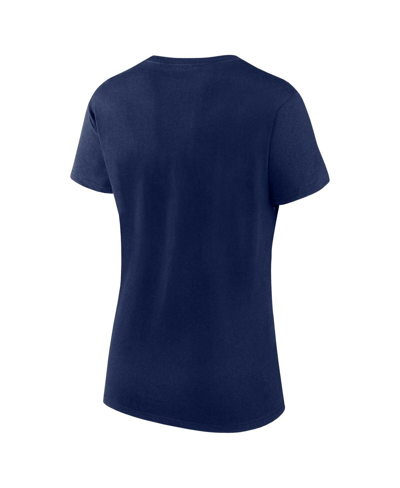 Fanatics Women's  Light Blue, Navy Tampa Bay Rays T-shirt Combo Pack In Light Blue,navy