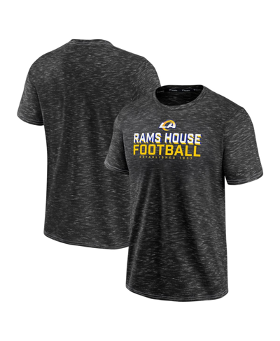 Fanatics Branded Charcoal Los Angeles Rams Component T-shirt In Charcoal