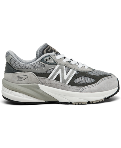 Shop New Balance Little Kids 990 V6 Casual Sneakers From Finish Line In Gray,black