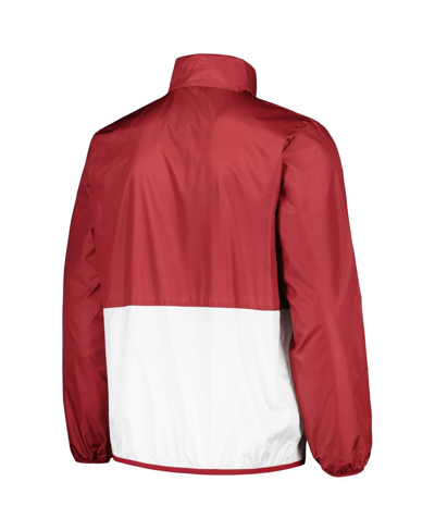 G-iii Sports By Carl Banks Men's  Garnet Florida State Seminoles Cornerman Half-zip Top In Garnet