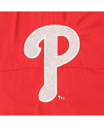 Dunbrooke Men's  Heather Red Philadelphia Phillies Explorer Full-zip Jacket In Heather Red