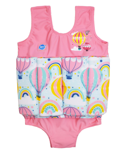 Shop Splash About Toddler Girls Learn To Swim Floatsuit In Over The Rainbow