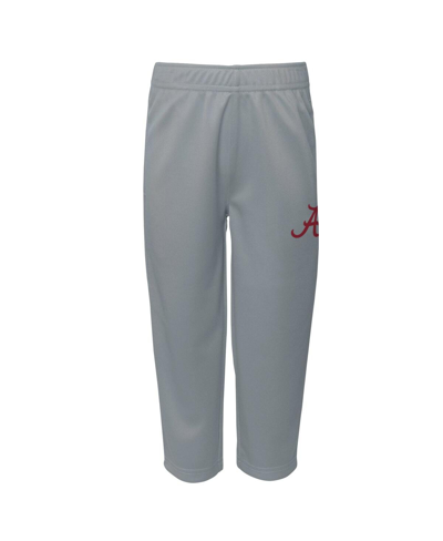 Outerstuff Infant Boys And Girls Crimson Alabama Crimson Tide Two-piece Red Zone Jersey And Pants Set In Crimson