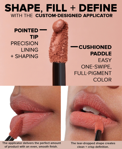 Shop Anastasia Beverly Hills Lip Velvet, 0.12 Oz. In Peachy Nude