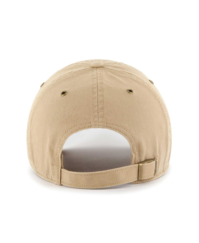 Shop 47 Brand Men's ' Khaki Buffalo Bills Overton Clean Up Adjustable Hat