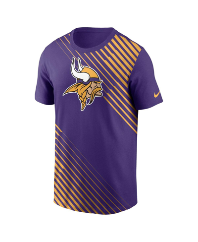Shop Nike Men's  Purple Minnesota Vikings Yard Line Fashion Asbury T-shirt