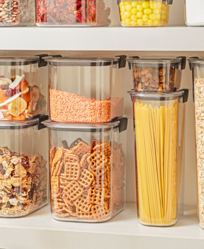 Rubbermaid Brilliance 8-pc. Container Set In Black