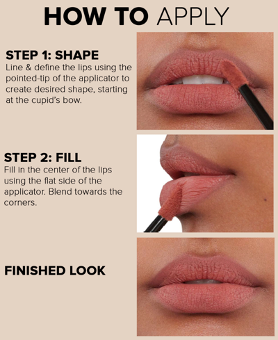 Anastasia Beverly Hills Lip Velvet, 0.12 Oz. In Parchment