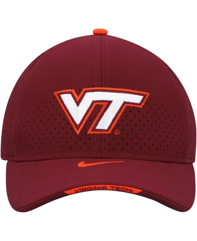 Shop Nike Men's  Maroon Virginia Tech Hokies 2021 Sideline Classic99 Performance Flex Hat