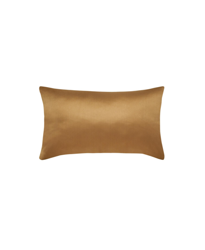 Five Queens Court Bordeaux Boudoir Decorative Pillow, 13" X 21" In Gold