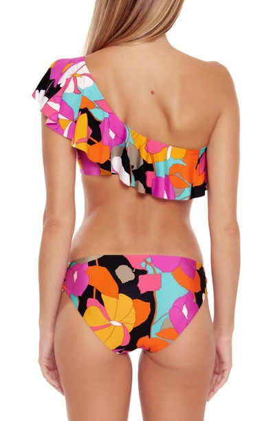 Trina Turk Tab Side Bikini Bottom In Multi