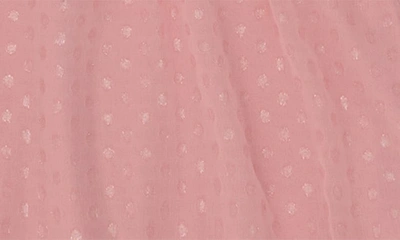 Shop Speechless Kids' Smocked Bodice Long Sleeve Dress In Pink