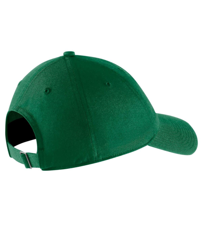 Shop Nike Men's  Green Oregon Ducks Throwback Heritage86 Adjustable Hat