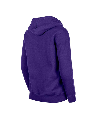 Shop New Era Women's  Purple Los Angeles Lakers 2023/24 City Edition Pullover Hoodie