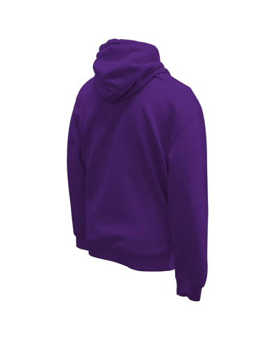 Shop Stadium Essentials Men's And Women's  Purple Los Angeles Lakers Primary Logo Pullover Hoodie