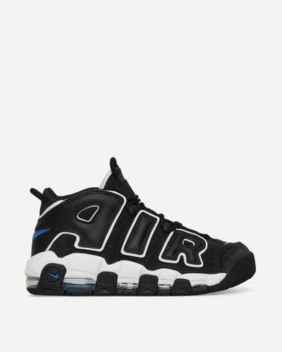 Shop Nike Air More Uptempo  96 Sneakers Black / Star Blue In Multicolor