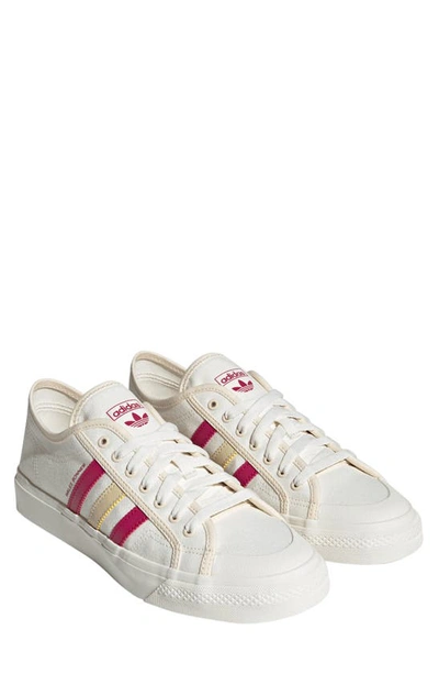 Shop Adidas X Wales Bonner Nizza Lo Sneaker In Cream White