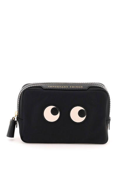 Shop Anya Hindmarch Important Things Eyes Pouch Women In Black