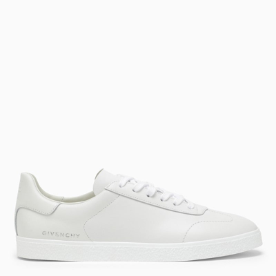 Shop Givenchy Town White Leather Trainer Women