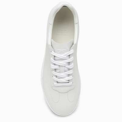 Givenchy Town White Leather Trainer In White