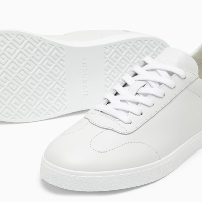 Shop Givenchy Town White Leather Trainer Women