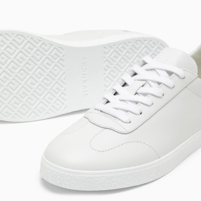 Givenchy Town White Leather Trainer In White