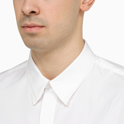Shop Givenchy White Popeline Shirt Men