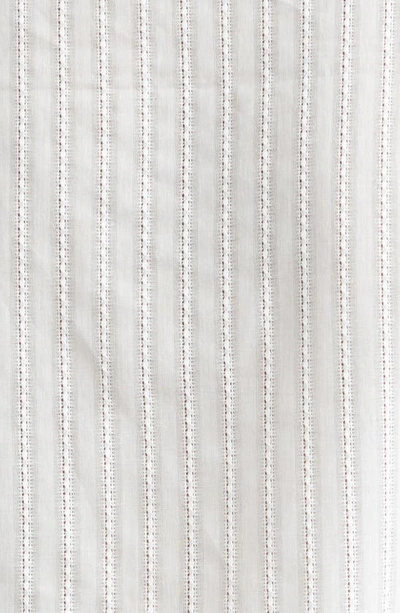 Eleventy Textured Sleeveless Button-up Shirt In White