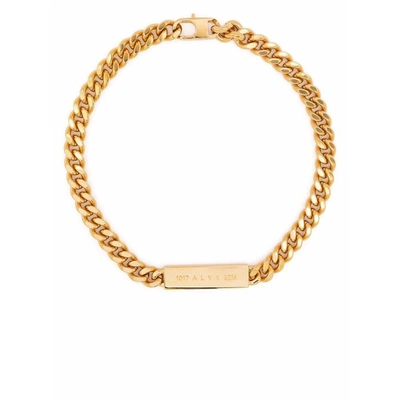 Shop Alyx 1017  9sm Jewellery In Gold