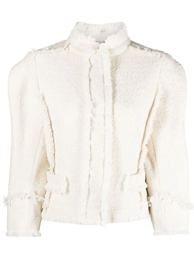 Shop Alberta Ferretti Jackets In White
