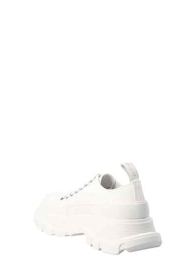 Shop Alexander Mcqueen 'tread Slick' Sneakers In White