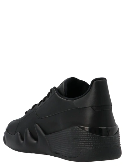 Shop Giuseppe Zanotti 'talon' Sneakers In Black