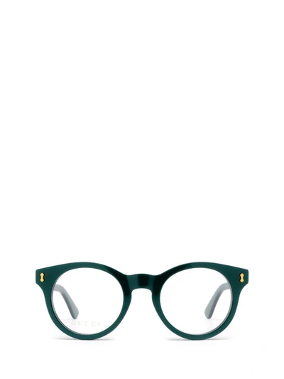 Shop Gucci Eyewear Eyeglasses In Green