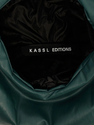 Shop Kassl Editions 'anchor Small' Handbag In Green