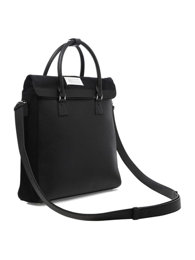 Shop Maison Margiela "5ac" Backpack In Black