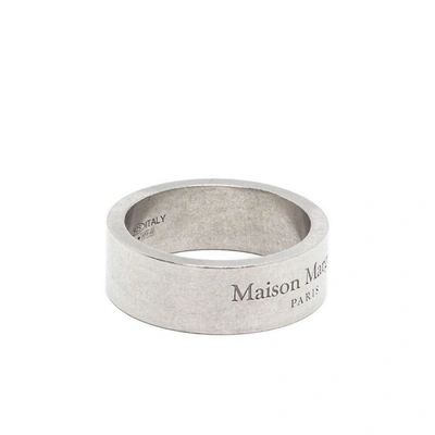 Shop Maison Margiela Jewellery In Silver