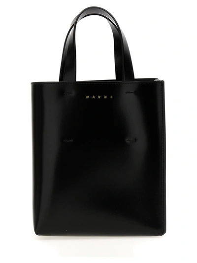 Shop Marni 'museo' Mini Handbag In Black
