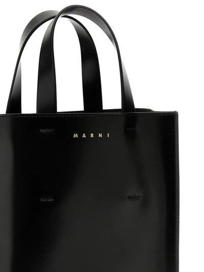 Shop Marni 'museo' Mini Handbag In Black