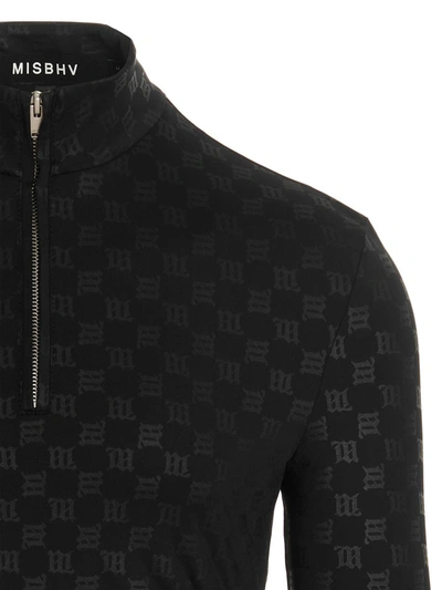 Shop Misbhv 'monogram' Sweater In Black