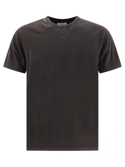 Shop Off-white "super Moon Arrow" T-shirt In Black