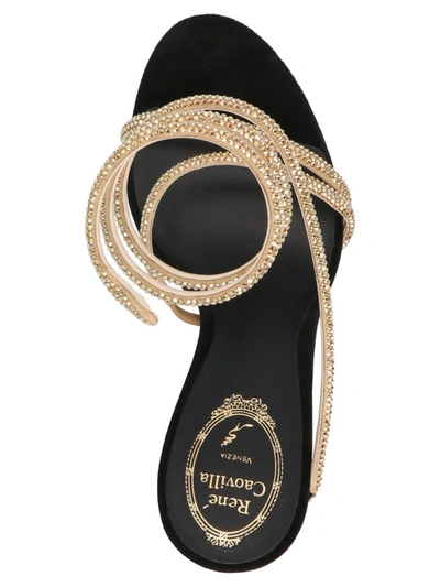Shop René Caovilla 'margot' Sandals In Black