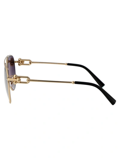 Shop Tiffany & Co . Sunglasses In 60023c Gold