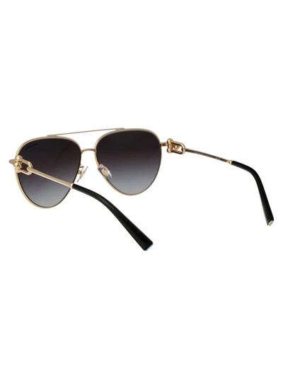 Shop Tiffany & Co . Sunglasses In 60023c Gold