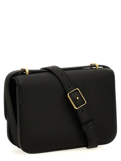 Shop Tory Burch 'eleonor' Small Shoulder Bag In Black