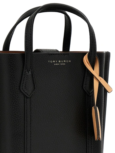 Shop Tory Burch 'perry' Mini Handbag In Black
