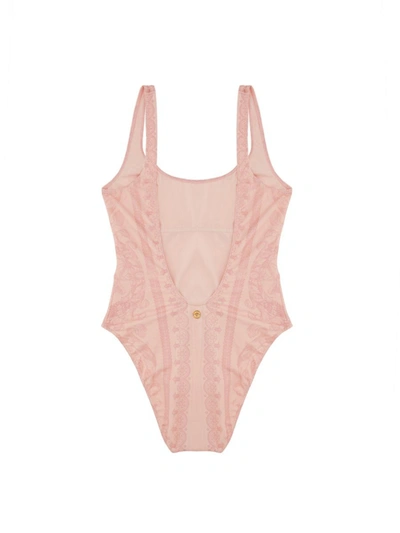 Shop Versace Full Costume In Pink